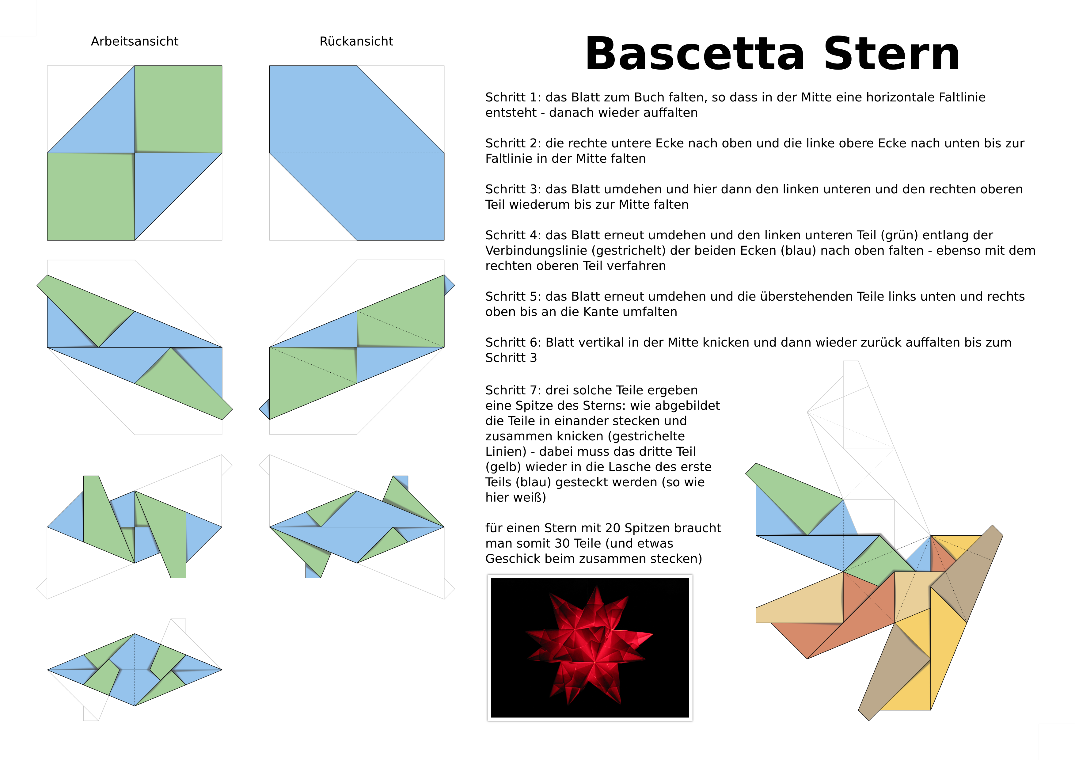 BASCETTA STERNE BASTELN ANLEITUNG PDF